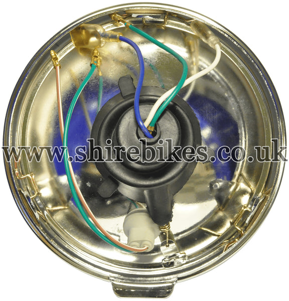Reproduction Head Light Lens & Rim suitable for use with Dax 12V
