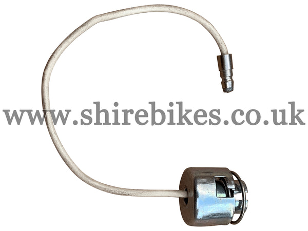 NOS Honda 6V Head Light Side Light Bulb Holder & Wire suitable for use with Dax 6V (English Models), Chaly 6V (English Models)