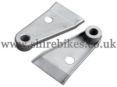 Reproduction Fork Light Brackets suitable for use with CZ100 (Early Red Tank Models)
