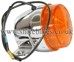 Honda 12V Chrome Front Right Indicator suitable for use with Z50J
