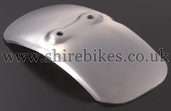 G-Craft Satin Aluminium Short Front Mudguard suitable for use with Z50J