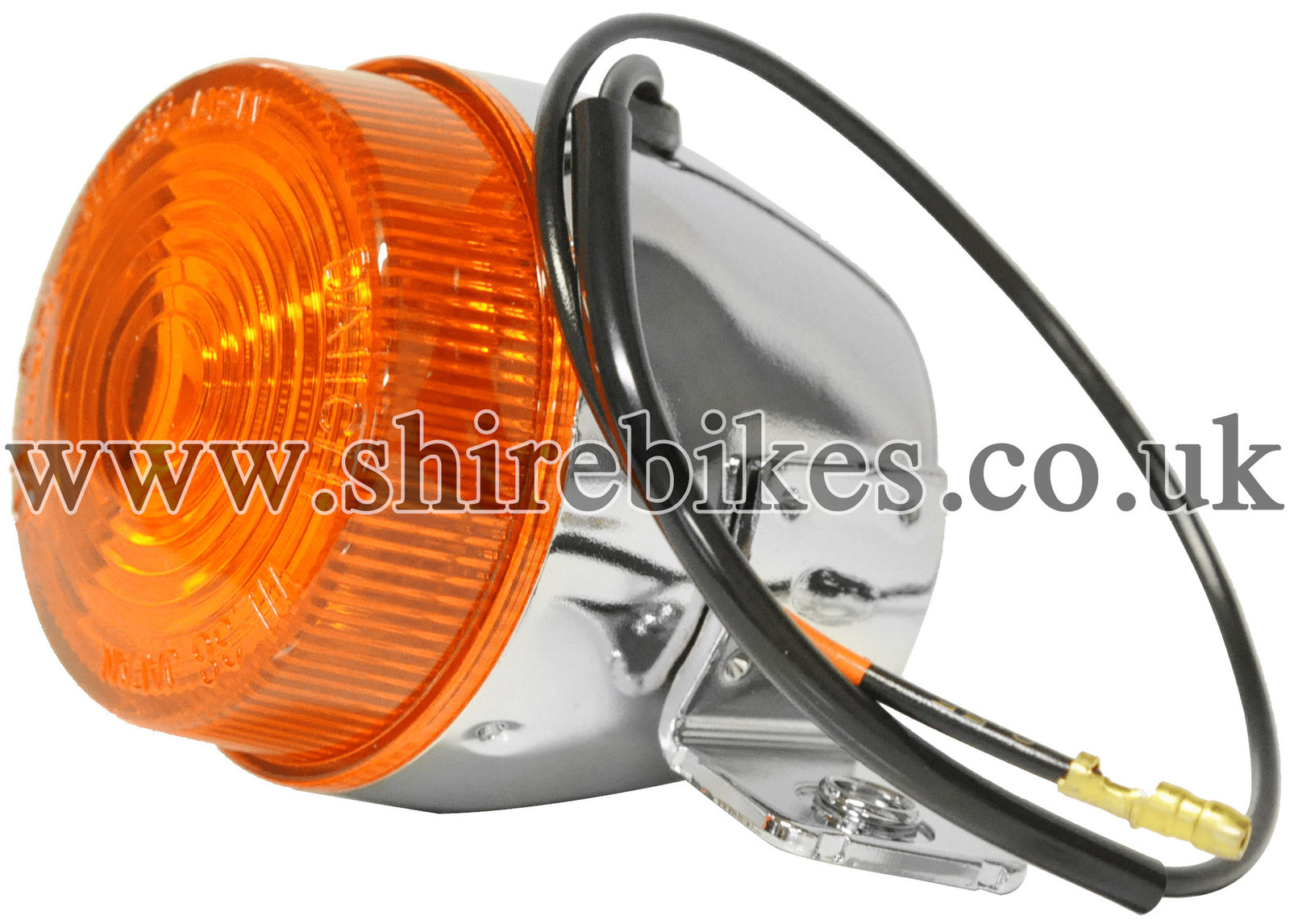 Honda 12V Chrome Front Left Indicator suitable for use with Z50J