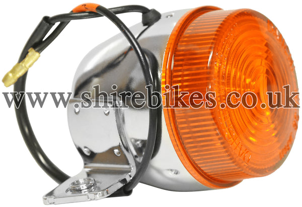 Honda 12V Chrome Rear Left Indicator suitable for use with Z50J