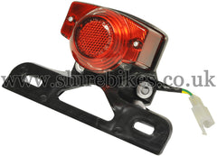 Honda 12V Rear Light & Number Plate Holder suitable for use with Z50J