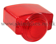 Reproduction Rear Light Lens suitable for use with Z50M, Z50A (UK & General Export Model), Dax 6V ST50 (UK Model)