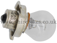 Honda 6V Headlight Single Filament Bulb suitable for use with Z50M, Z50A, CZ100