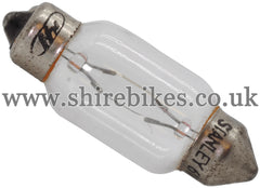 NOS Honda 6V 6/4W Tail Light Twin Filament Festoon Bulb suitable for use with CZ100
