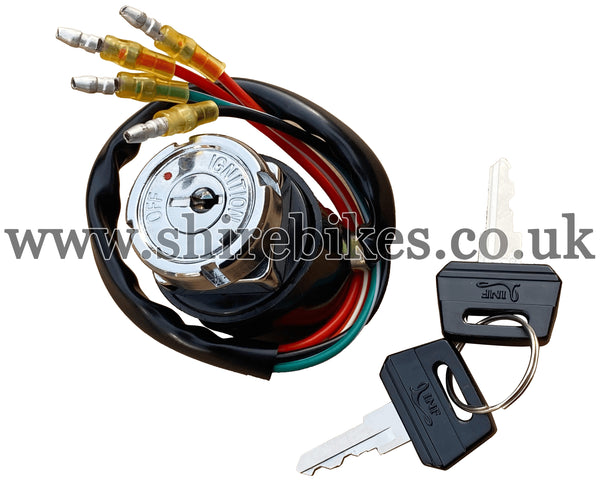 Reproduction 2 Position Ignition Switch (4 Wire) suitable for use with Dax 6V, Chaly 6V