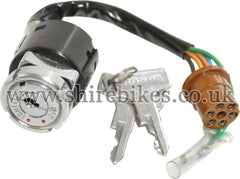 Honda 3 Position Ignition Switch (7 Wire) suitable for use with Dax 6V
