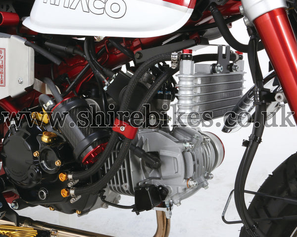 Kitaco 5-Row Oil Cooler Kit suitable for use with Monkey 125 (2018-2020)