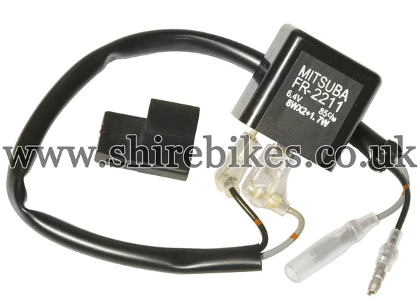 Honda 6V Flasher Relay suitable for use with Z50J 6V, Dax 6V, Chaly 6V