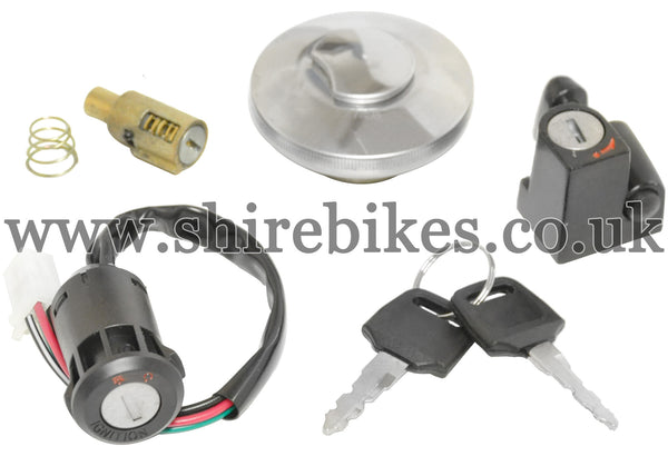 Zhen Hua Lock Set for Disc Brake suitable for use with Jincheng M50 & Zhen Hua SR50 125
