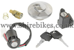Zhen Hua Lock Set for Disc Brake suitable for use with Jincheng M50 & Zhen Hua SR50 125