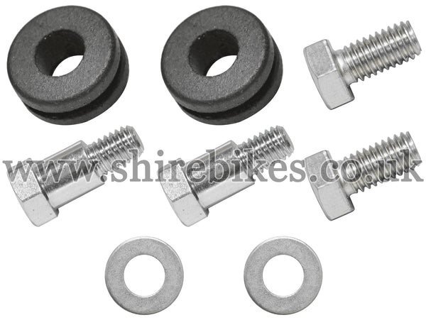 Honda Rear Mudguard Bolt, Washer & Rubber Grommet Set suitable for use with Z50A