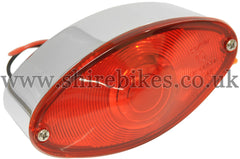 Zhen Hua 12V Oval Rear Light suitable for use with SR50, SR125 & Jincheng M50