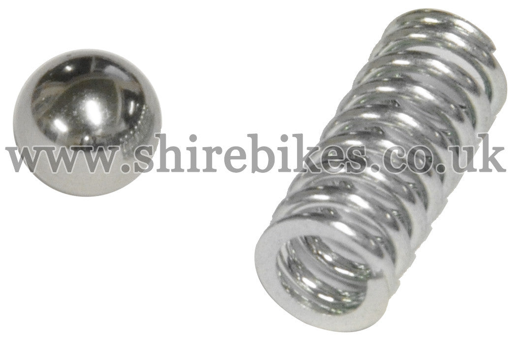 Honda Foot Peg Locating Ball & Spring suitable for use with Dax 6V, Dax 12V