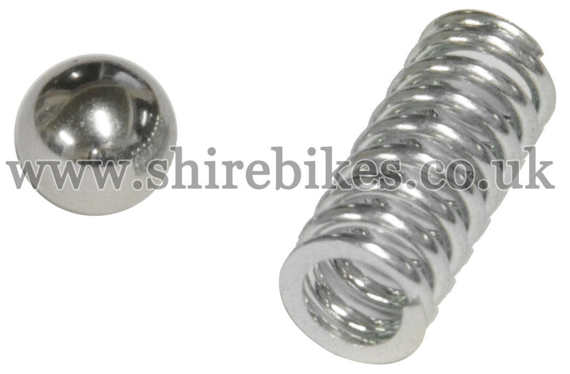 Honda Foot Peg Locating Ball & Spring suitable for use with Dax 6V, Dax 12V