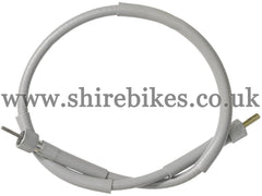 Reproduction Grey Speedometer Cable suitable for use with Chaly 6V