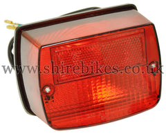 Zhen Hua 12V Square Rear Light suitable for use with SR50, SR125 & Jincheng M50