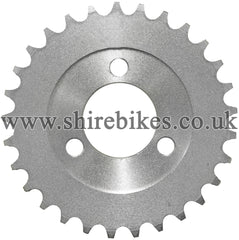 29T Rear Sprocket suitable for use with CZ100, Z50M, Z50A, Z50J1, Z50J, Z50R & Chinese Copies