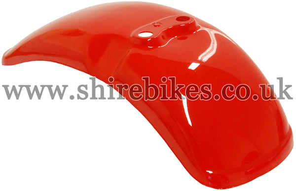 Reproduction Red Front Mudguard suitable for use with Monkey Bike Motorcycles