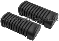 Honda Foot Peg Rubbers (Pair) suitable for use with C90E