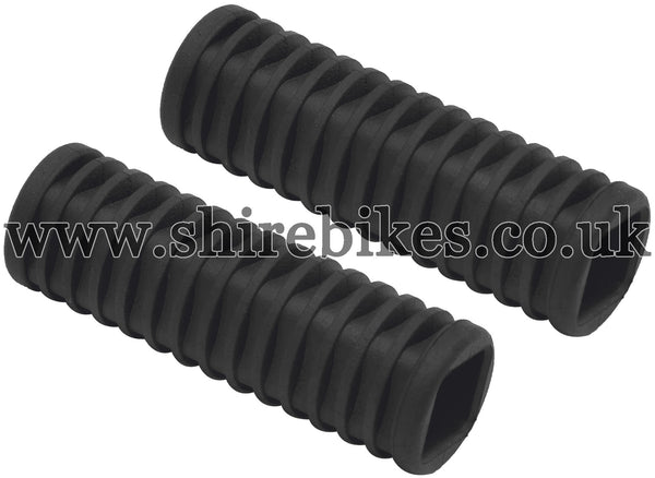 Honda Rear Foot Peg Rubbers (Pair) suitable for use with Dax 12V, C90E