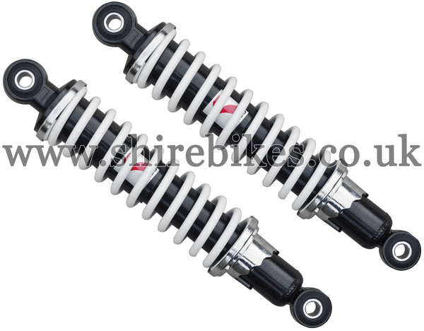 Kitaco 265mm Black & White Shock Absorbers (Pair) suitable for us with Z50R, Z50J1, Z50J