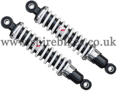 Kitaco 265mm Black & White Shock Absorbers (Pair) suitable for us with Z50R, Z50J1, Z50J