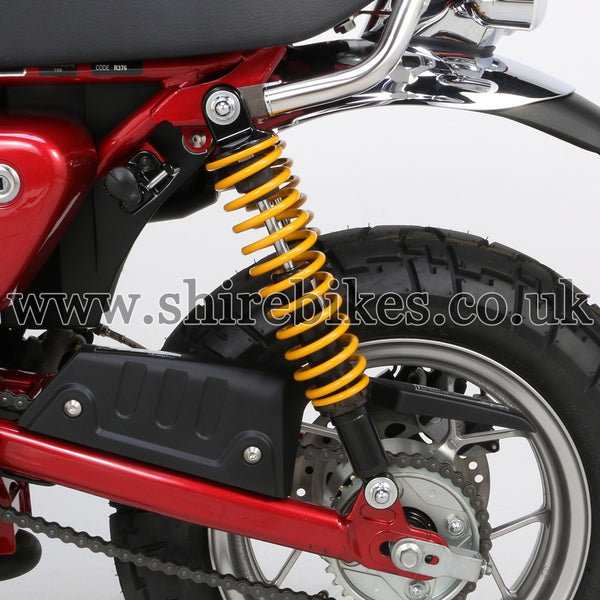 Kitaco 332mm Yellow Hydraulic Shock Absorbers (Pair) suitable for use with Monkey 125 (2018-2022)