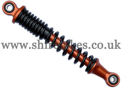 Honda Standard Black/Orange Shock Absorber suitable for us with Z50R, Z50J1, Z50J