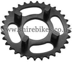 Kitaco 32T Black Rear Sprocket suitable for use with Dax 6V, Chaly 6V, Dax 12V