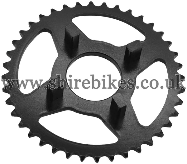 Kitaco 40T Black Rear Sprocket suitable for use with Dax 6V, Chaly 6V, Dax 12V