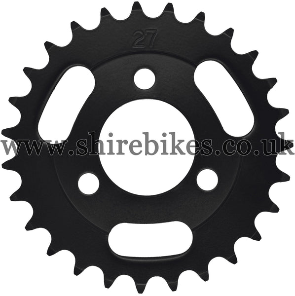 Kitaco 27T Black Rear Sprocket suitable for use with Z50A, Z50J1, Z50J, Z50R & Chinese Copies