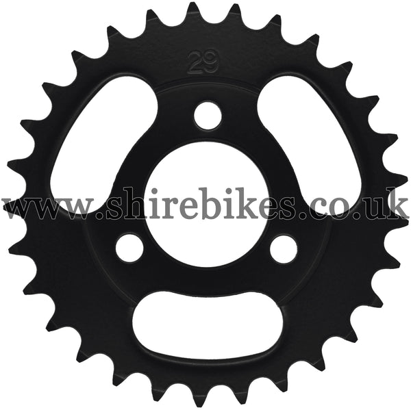 Kitaco 29T Black Rear Sprocket suitable for use with Z50A, Z50J1, Z50J, Z50R & Chinese Copies