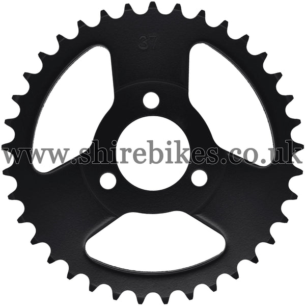 Kitaco 37T Black Rear Sprocket suitable for use with Z50A, Z50J1, Z50J, Z50R & Chinese Copies