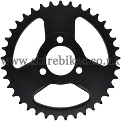 Kitaco 37T Black Rear Sprocket suitable for use with Z50A, Z50J1, Z50J, Z50R & Chinese Copies
