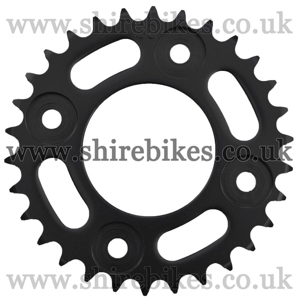 Kitaco 30T Black Rear Sprocket suitable for use with MSX125 GROM (2016-2020), Monkey 125 (2018-2020)