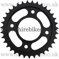 Kitaco 35T Black Rear Sprocket suitable for use with MSX125 GROM (2016-2020), Monkey 125 (2018-2020)