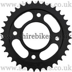 Kitaco 36T Black Rear Sprocket suitable for use with MSX125 GROM (2016-2020), Monkey 125 (2018-2020)