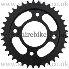 Kitaco 37T Black Rear Sprocket suitable for use with MSX125 GROM (2016-2020), Monkey 125 (2018-2020)