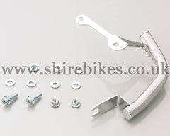 Kitaco Silver Stainless Steel Side Handle suitable for use with Monkey 125 (2018-2022)
