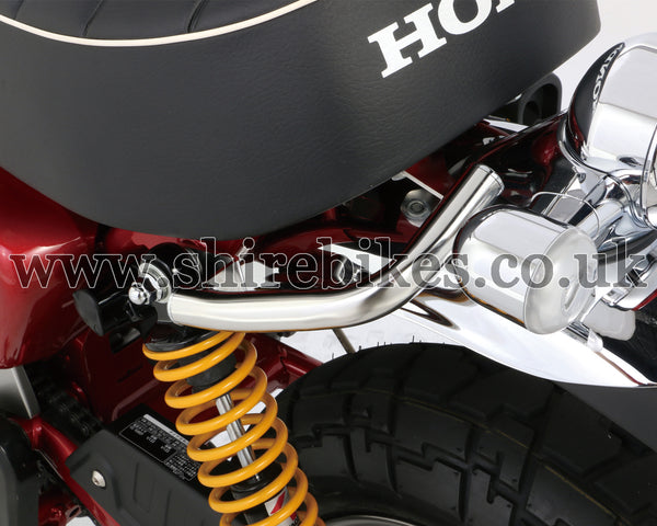 Kitaco Silver Stainless Steel Side Handle suitable for use with Monkey 125 (2018-2022)
