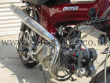 Kitaco Standard Look Stainless Exhaust suitable for use with Dax 6V