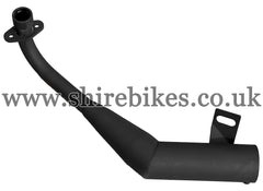 NHRC Low Short Black Exhaust suitable for use with Z50J