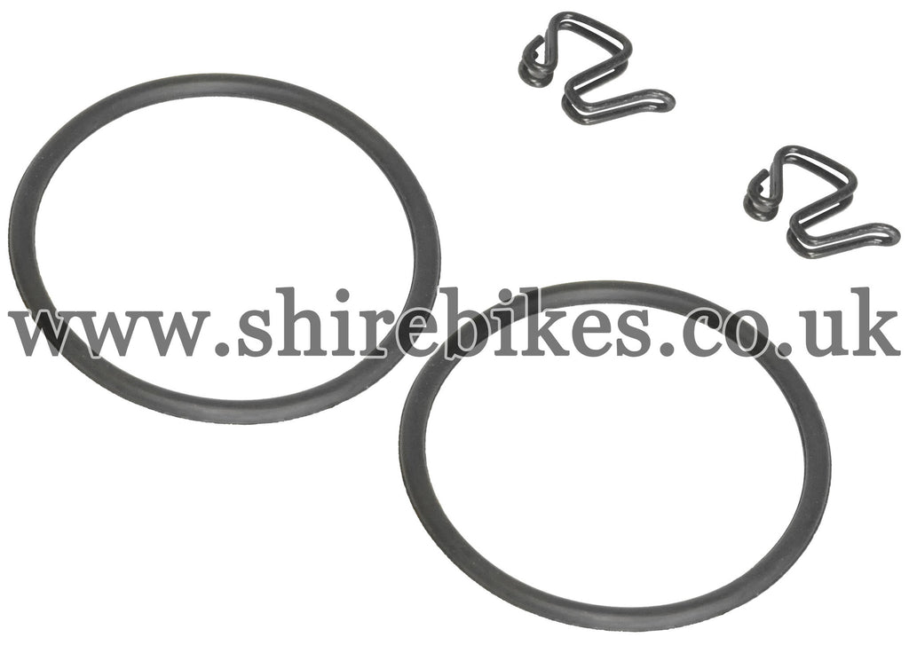 thumbnail image 2 of TB Parts Honda Z50 Z50R Red Number Plate Kit – Front, 1979-1987 2 of 4