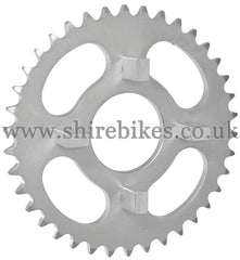 38T Rear Sprocket suitable for use with Dax 6V, Chaly 6V, Dax 12V