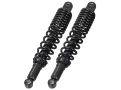 343mm Kitaco Black Hydraulic Shock Absorbers (Pair) suitable for use with Dax 125 (2023)