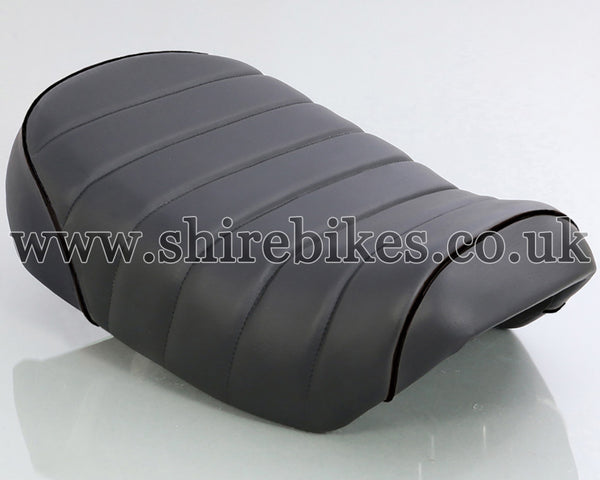 Kitaco Custom (Black Piping) Tuck Roll Seat suitable for use with Monkey 125 (2018-2022)