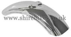 Reproduction Chrome High Front Mudguard suitable for use with Dax 6V